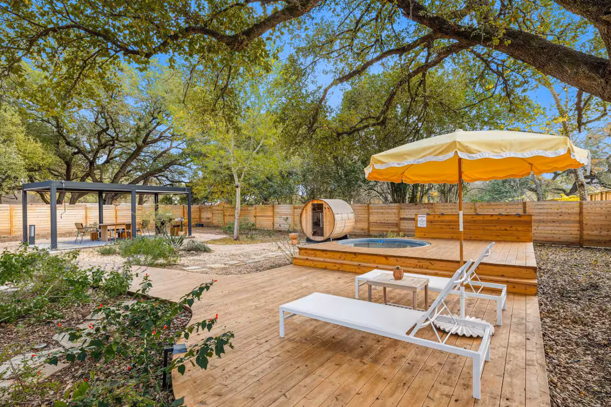 Olive Street Oasis, Lockhart, Texas