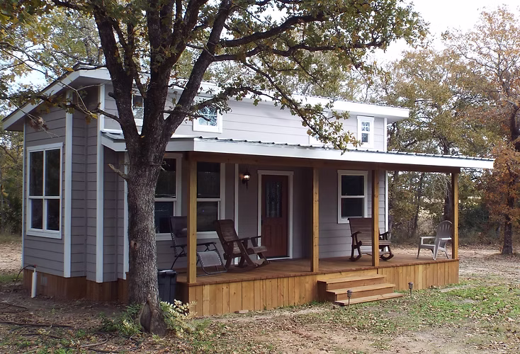 Red Raku Writer's Cottage