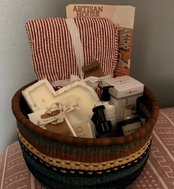 Artisan House Curated Home & Self-Care Basket